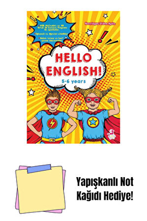 5-6 Years + Yapışkanlı Not Kağıdı