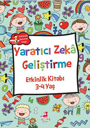 3-4 Yaş Yaratıcı Zekâ Geliştirme + Yapışkanlı Not Kağıdı