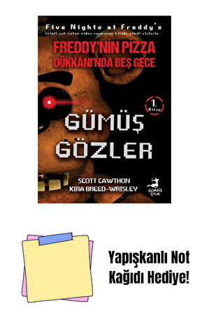 Gümüş Gözler + Yapışkanlı Not Kağıdı