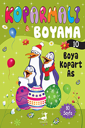 Koparmalı Boyama 10 + Yapışkanlı Not Kağıdı