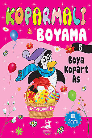 Koparmalı Boyama 5 + Yapışkanlı Not Kağıdı