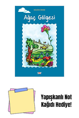 Ağaç Gölgesi + Yapışkanlı Not Kağıdı