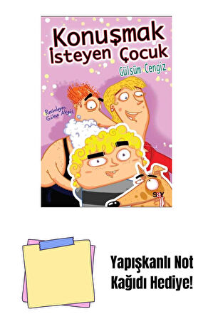 Konuşmak İsteyen Çocuk + Yapışkanlı Not Kağıdı