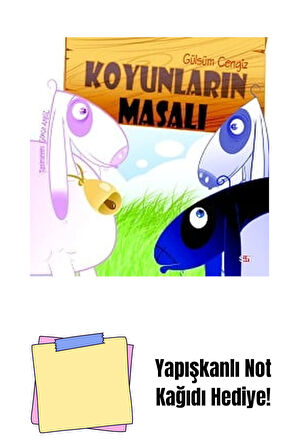 Koyunların Masalı + Yapışkanlı Not Kağıdı