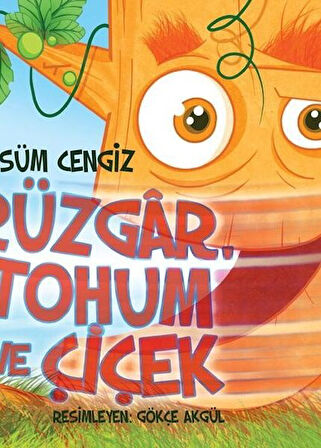 Rüzgar Tohum ve Çiçek + Yapışkanlı Not Kağıdı