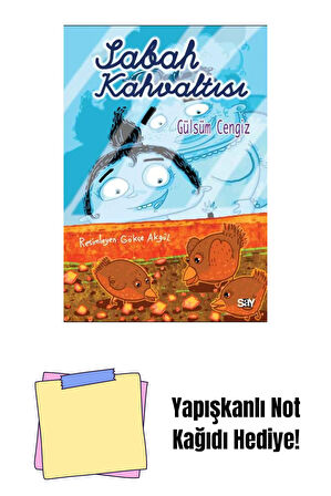 Sabah Kahvaltısı + Yapışkanlı Not Kağıdı