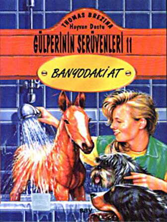 Banyodaki At + Yapışkanlı Not Kağıdı