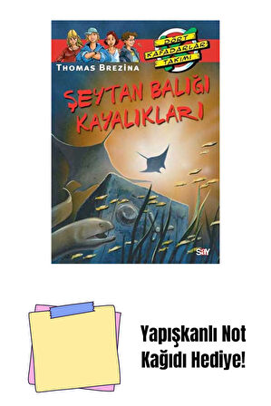 Şeytan Balığı Kayalıkları + Yapışkanlı Not Kağıdı