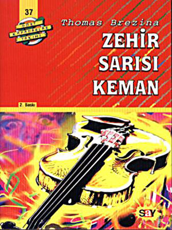Zehir Sarısı Keman + Yapışkanlı Not Kağıdı