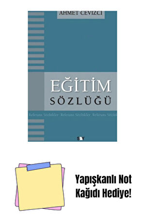 Eğitim Sözlüğü + Yapışkanlı Not Kağıdı
