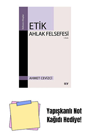 Etik Ahlak Felsefesi + Yapışkanlı Not Kağıdı