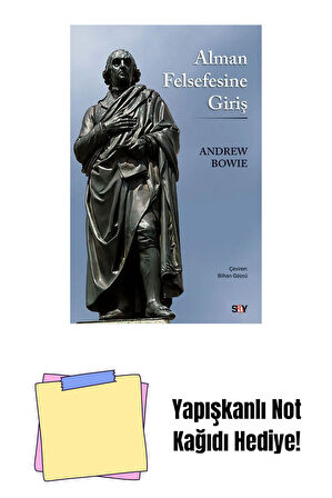 Alman Felsefesine Giriş + Yapışkanlı Not Kağıdı