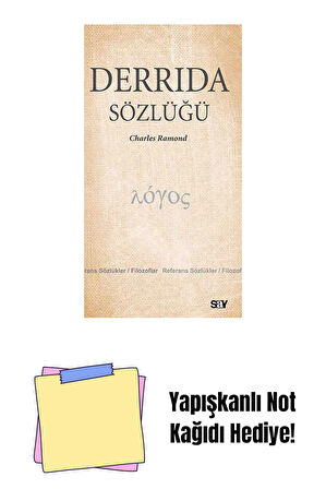 Derrida Sözlüğü + Yapışkanlı Not Kağıdı