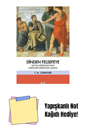 DİNDEN FELSEFEYE + Yapışkanlı Not Kağıdı