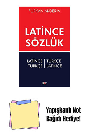 Latince Sözlük: Latince – Türkçe / Türkçe – Latince + Yapışkanlı Not Kağıdı