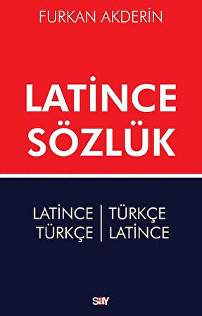 Latince Sözlük: Latince – Türkçe / Türkçe – Latince + Yapışkanlı Not Kağıdı