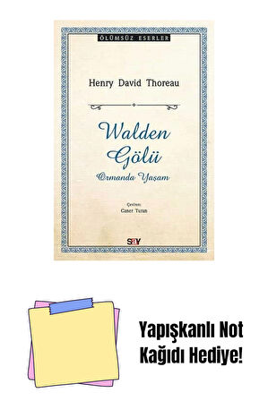 Walden Gölü + Yapışkanlı Not Kağıdı