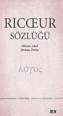Ricoeur Sözlüğü + Yapışkanlı Not Kağıdı