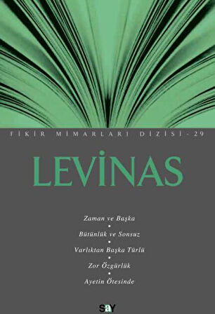 Levinas + Yapışkanlı Not Kağıdı
