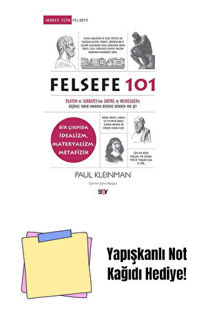 Felsefe 101 + Yapışkanlı Not Kağıdı