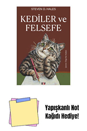 Kediler ve Felsefe + Yapışkanlı Not Kağıdı