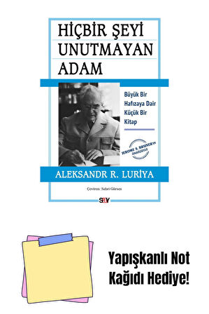 HİÇBİR ŞEYİ UNUTMAYAN ADAM + Yapışkanlı Not Kağıdı