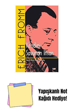 Kendini Savunan İnsan + Yapışkanlı Not Kağıdı