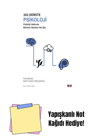 101 Derste Psikoloji + Yapışkanlı Not Kağıdı