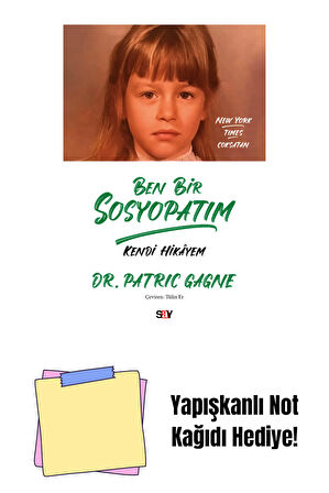 Ben Bir Sosyopatım + Yapışkanlı Not Kağıdı