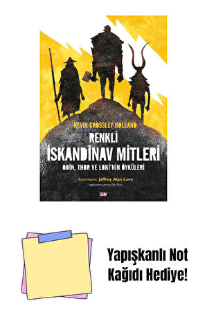 Renkli İskandinav Mitleri + Yapışkanlı Not Kağıdı