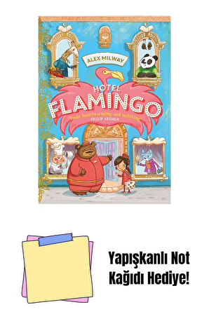 Hotel Flamingo + Yapışkanlı Not Kağıdı