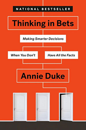 Thinking in Bets: Making Smarter Decisions When You Don't Have All the Facts + Yapışkanlı Not Kağıdı