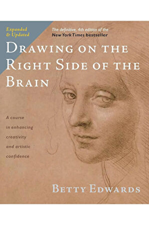 Drawing on the Right Side of the Brain: The Definitive, 4th Edition + Yapışkanlı Not Kağıdı