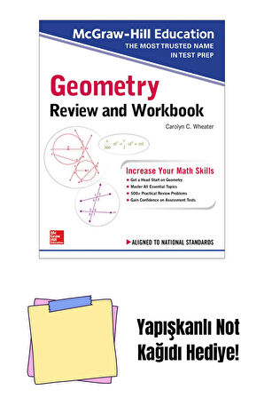 McGraw-Hill Education Geometry Review and Workbook + Yapışkanlı Not Kağıdı