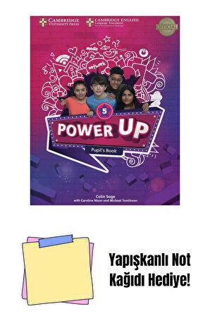 Power Up Level 5 Pupil's Book + Yapışkanlı Not Kağıdı