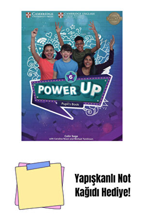 Power Up Level 6 Pupil's Book + Yapışkanlı Not Kağıdı
