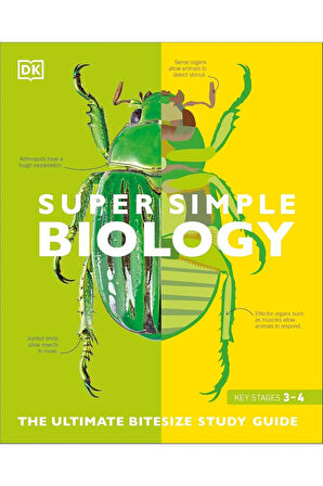 Super Simple Biology: The Ultimate Bitesize Study Guide + Yapışkanlı Not Kağıdı