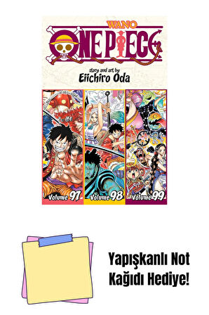 One Piece (Omnibus Edition), Vol. 33: Includes vols. 97, 98 & 99: Volume 33 + Yapışkanlı Not Kağıdı