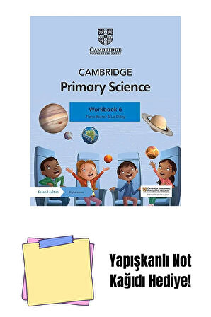 Cambridge Primary Science Workbook 6 with Digital Access (1 Year) + Yapışkanlı Not Kağıdı