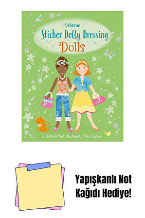 Sticker Dolly Dressing Dolls + Yapışkanlı Not Kağıdı