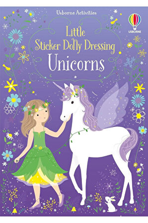 Watt, F: Little Sticker Dolly Dressing Unicorns + Yapışkanlı Not Kağıdı
