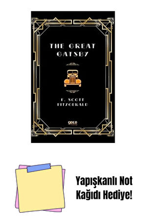 The Great Gatsby + Yapışkanlı Not Kağıdı