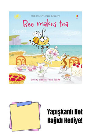 Bee Makes Tea + Yapışkanlı Not Kağıdı