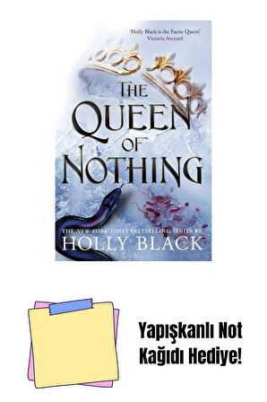 The Queen of Nothing (The Folk of the Air #3) + Yapışkanlı Not Kağıdı