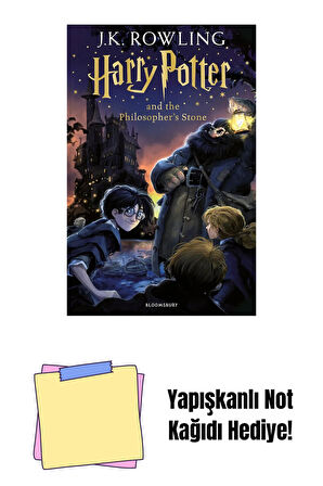 Harry Potter - Philosopher Stone + Yapışkanlı Not Kağıdı