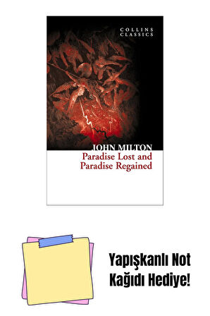 Paradise Lost and Paradise Regained (Collins Classics) + Yapışkanlı Not Kağıdı