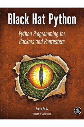 Black Hat Python: Python Programming for Hackers and Pentesters + Yapışkanlı Not Kağıdı