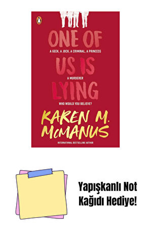 One Of Us Is Lying: TikTok made me buy it: 1 + Yapışkanlı Not Kağıdı
