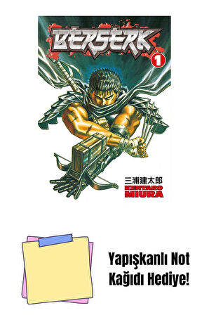 Berserk Volume 1 + Yapışkanlı Not Kağıdı