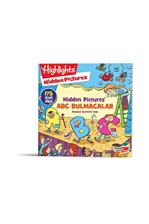 ABC Hidden Pictures (Kapak Değişebilir): Puzzle Activity Fun + Yapışkanlı Not Kağıdı